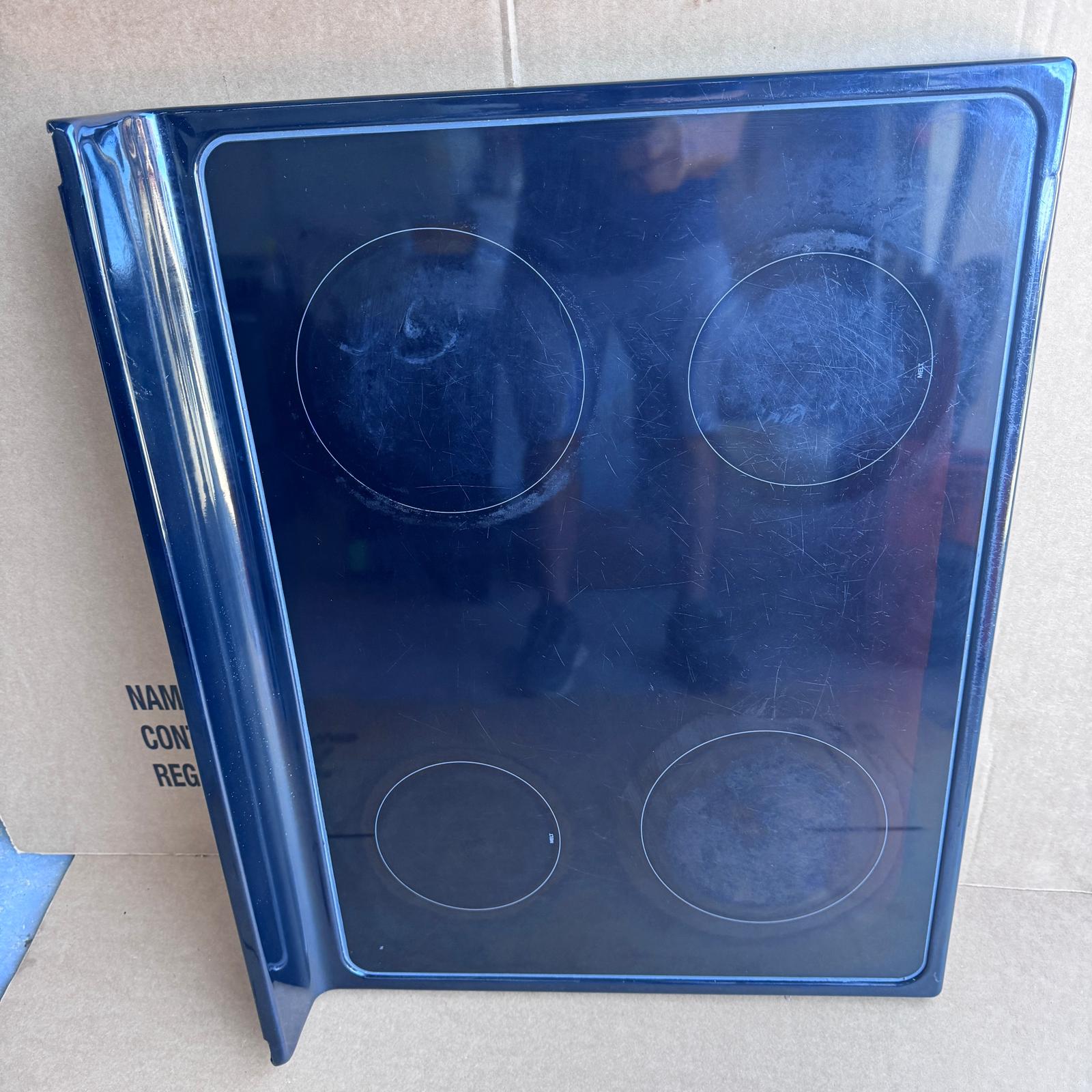 Amana Range Glass Main Cooktop W10906141 Amana Range Glass Main Cooktop W10906141